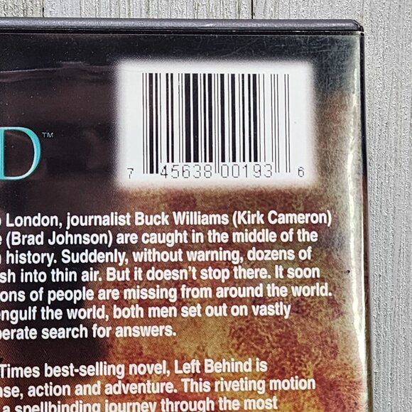 VTG Left Behind : The Movie DVD - Kirk Cameron Brad Johnson - Picture 3 of 6